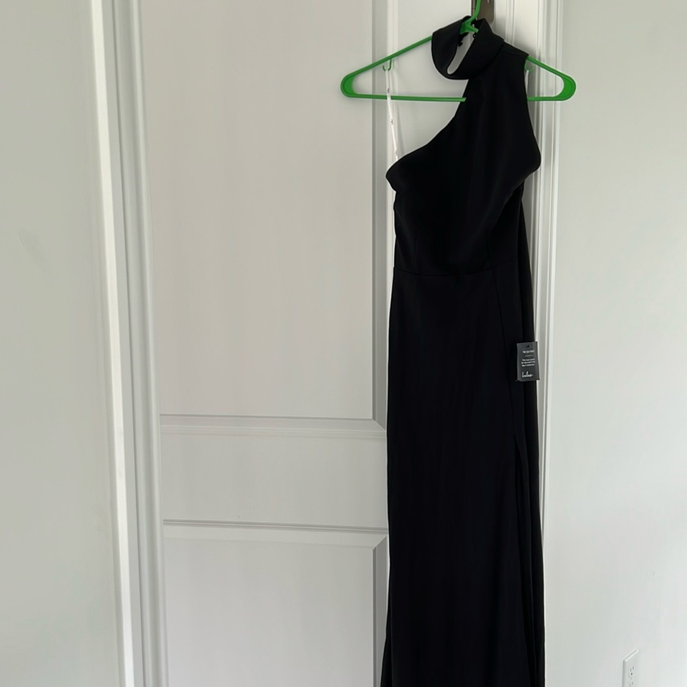 NWT Lulus Formal Wedding Guest Dress XS Black